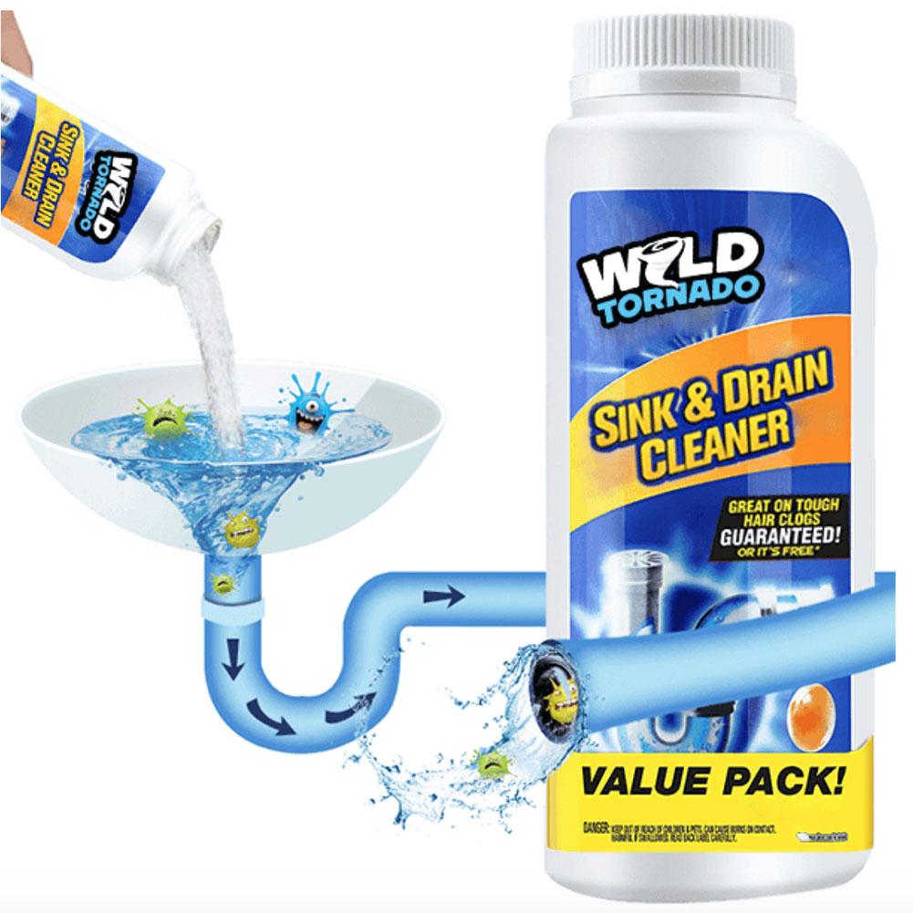 Sink & Drain Cleaner for Clogs in Kitchen & Bathroom