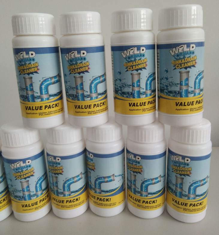 Sink & Drain Cleaner for Clogs in Kitchen & Bathroom